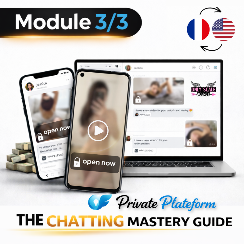 Guide complet Onlyfans manager,Recrutement,contrat,acquisition clients,stratégie chatting,script